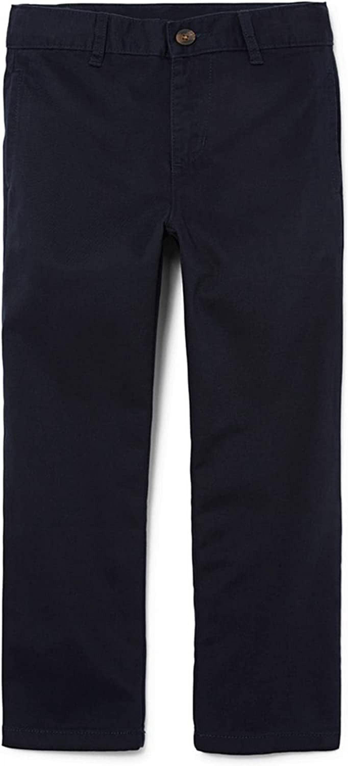 The Children's Place Boys Uniform Stretch Straight Chino Pants, Sizes 4-18 & Slim