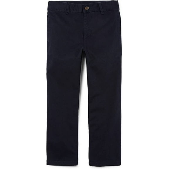 The Children's Place Boys Uniform Stretch Straight Chino Pants, Sizes 4-18 & Slim