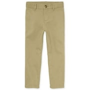The Childrens Place Boys Uniform Stretch Straight Chino Pants, Sizes 4-18