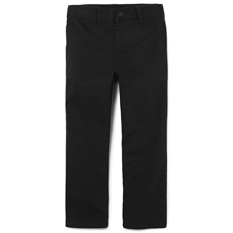 Boys Uniform Stretch Straight Chino Pants, Sizes 4-18