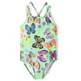 thumbnail image 1 of The Children's Place Cross-Back One-Piece Swimsuit (Girl’s, Sizes XS-XXL), 1 of 3