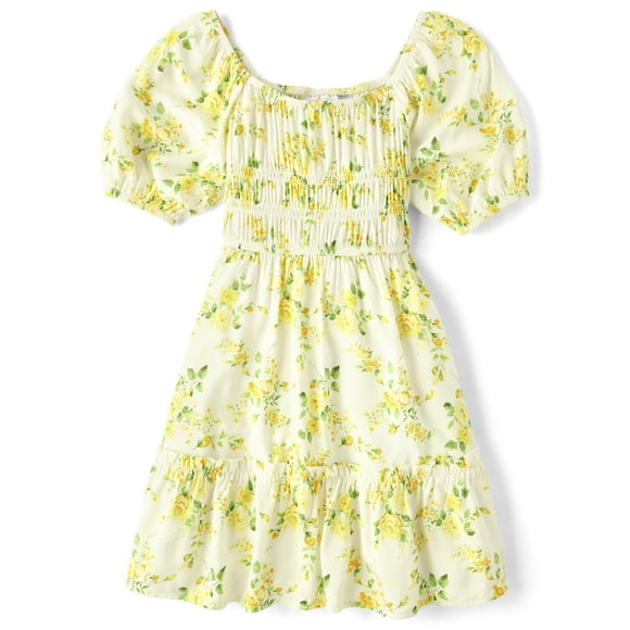 The Children's Place Mommy and Me Floral Ruffle Dress, Sizes XS-XXL
