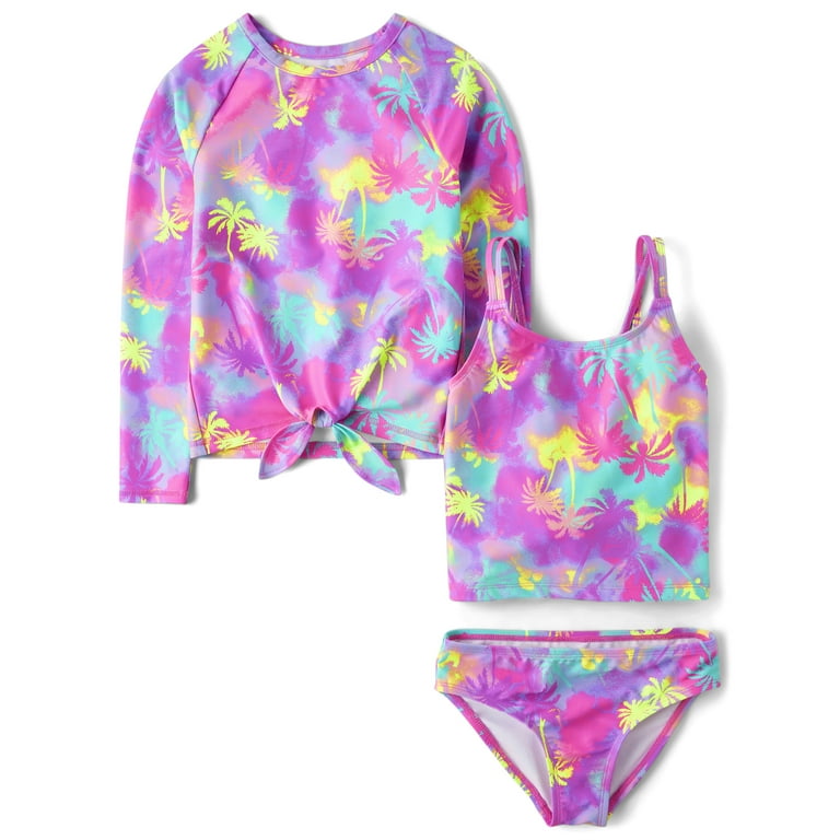 The Children s Place Girl s 3 Piece Swimsuit Set Sizes XS XXL