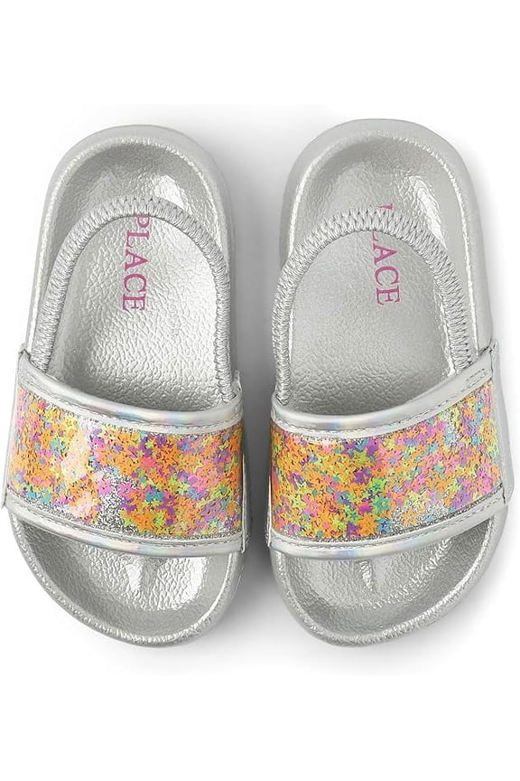 Girl's Baby Toddler Everyday Slide Sandals with Backstrap