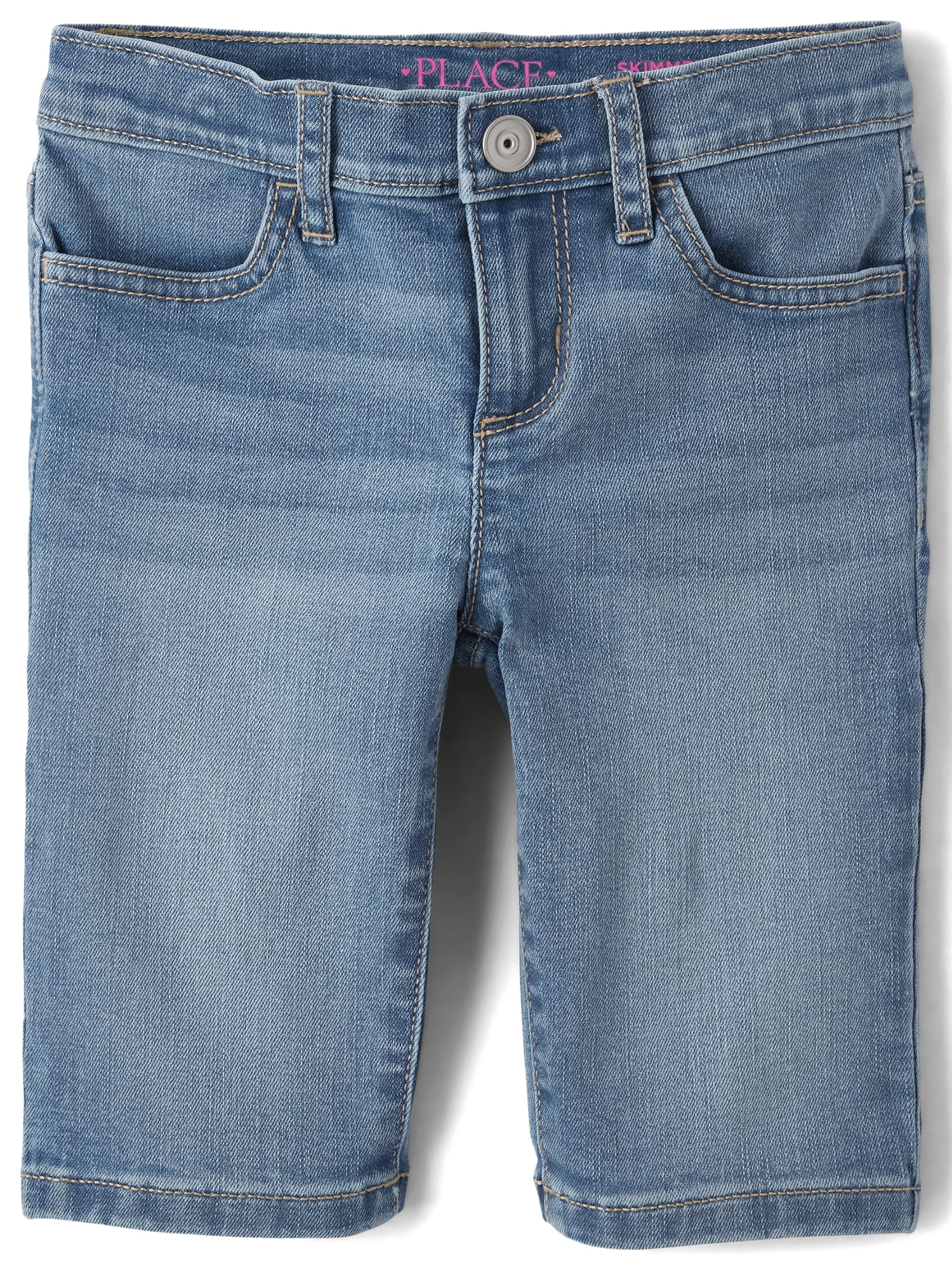 The Children's Place Girl's Denim Skimmer Shorts, Sizes 416