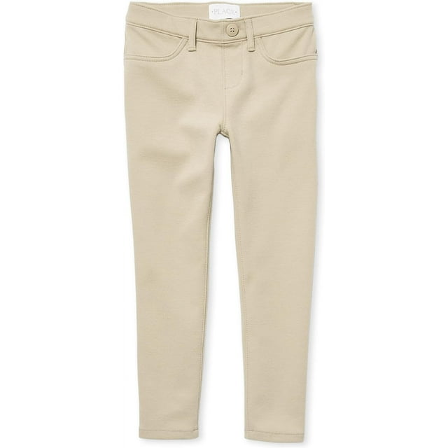 The Children's Place Girls Uniform Ponte Knit PullOn Jegging, Sizes 4