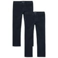 thumbnail image 1 of The Children's Place Girls Uniform Stretch Bootcut Chino Pant, 2-Pack, Sizes 4-18, 1 of 3