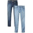 thumbnail image 1 of The Children's Place Girls 2-Pack Super Skinny Denim Bottoms, Sizes XS-XXL, 1 of 4