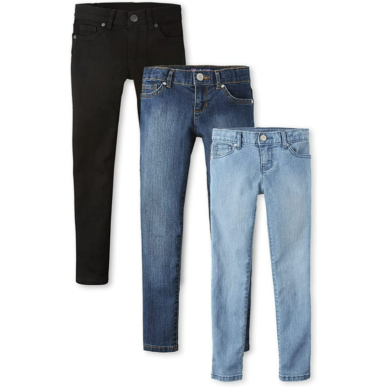 The Children s Place Girls 3 Pack Basic Super Skinny Jeans Sizes