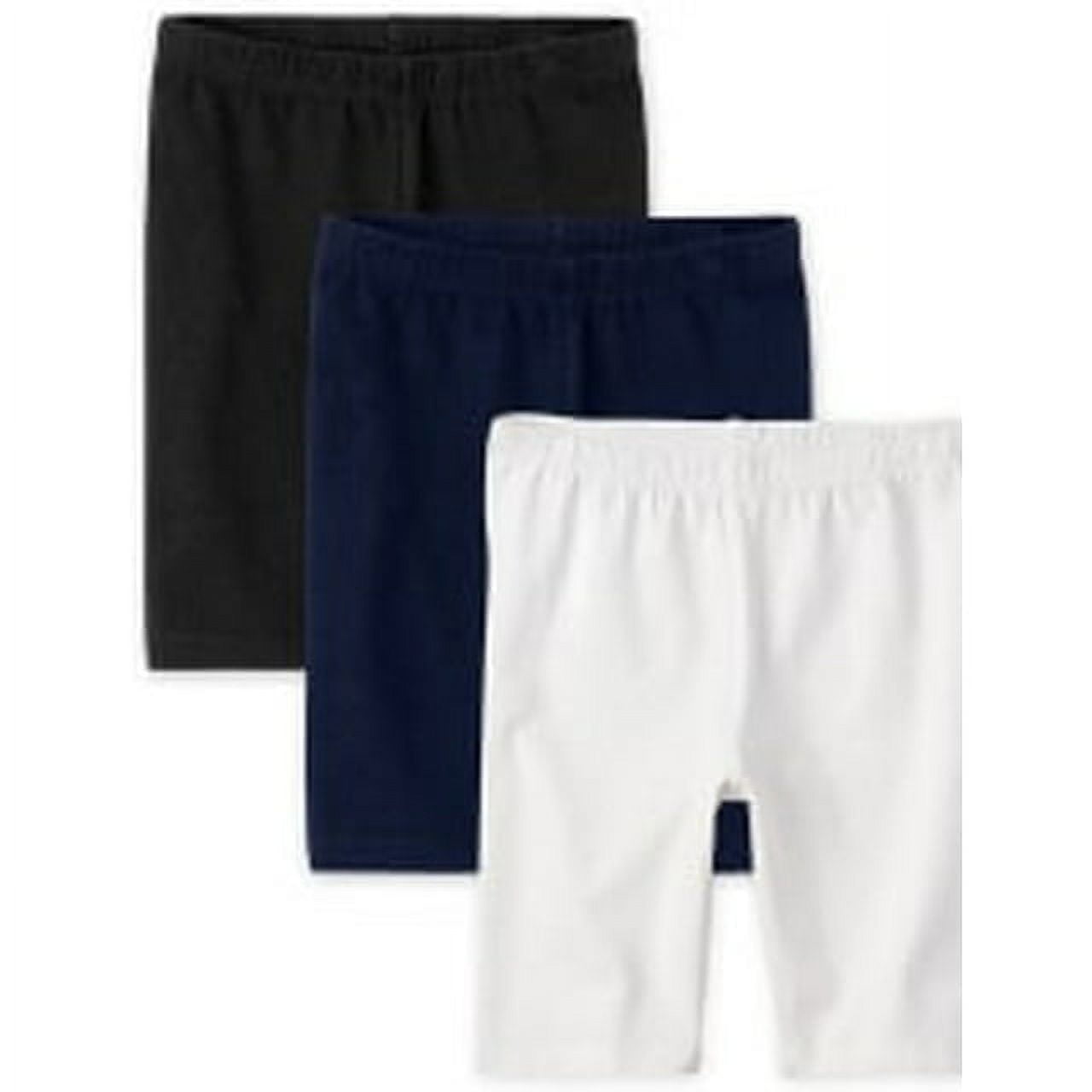 Pantaloncini Bike Shorts Carter's Per Bambina - Confezione 3 Pezzi Grigio E Nero Taglia 3 Anni - Foto 2
