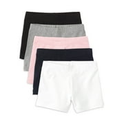 The Children's Place Girls 5-Pack Cartwheel Shorts, Sizes XS-XXL