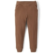 The Children's Place Girls Active Cozy Plush Rib Jogger Pants, Sizes XS-XXL