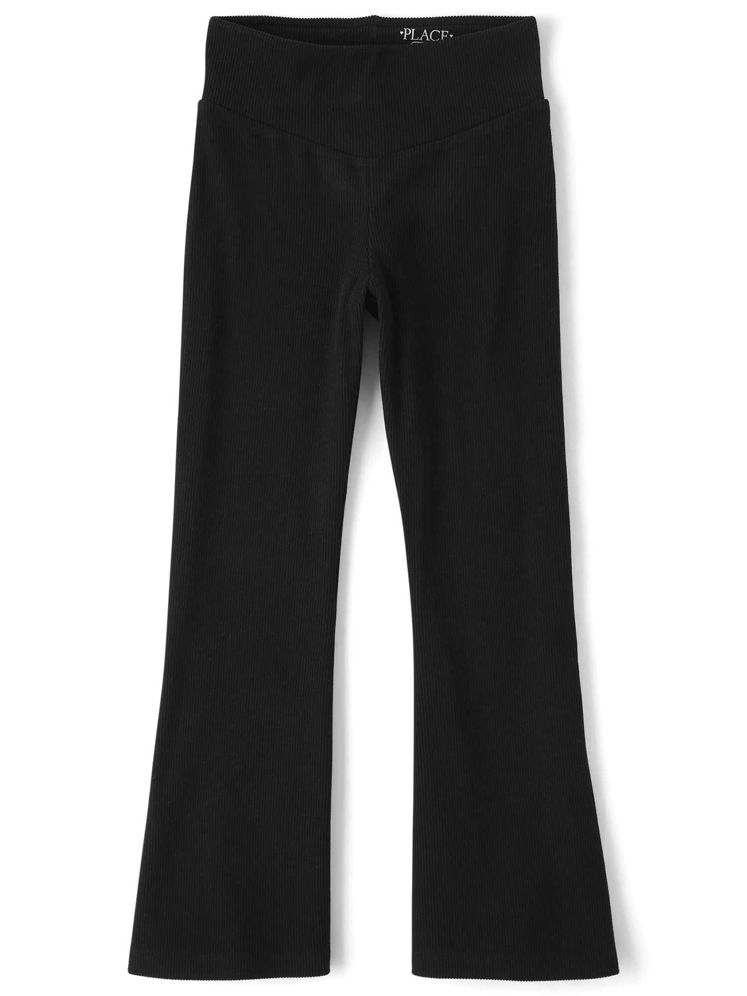The Children's Place Girls Active Cozy Sueded Rib Flare Leggings, Sizes XS-XXL