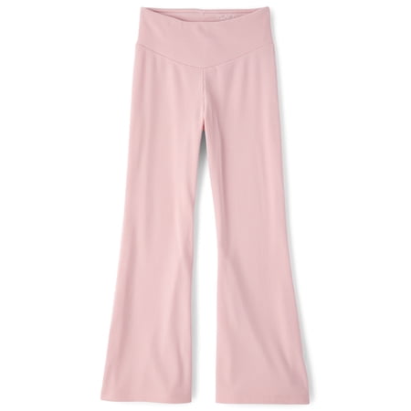 The Children's Place Girls Active Cozy Sueded Rib Flare Leggings, Sizes XS-XXL