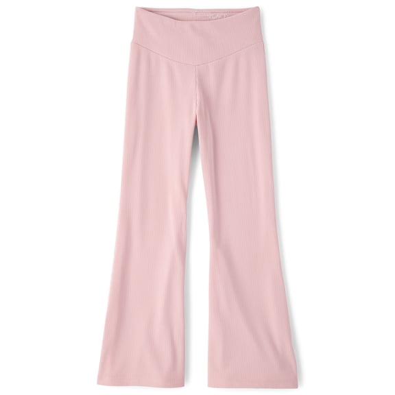 The Children's Place Girls Active Cozy Sueded Rib Flare Leggings, Sizes XS-XXL