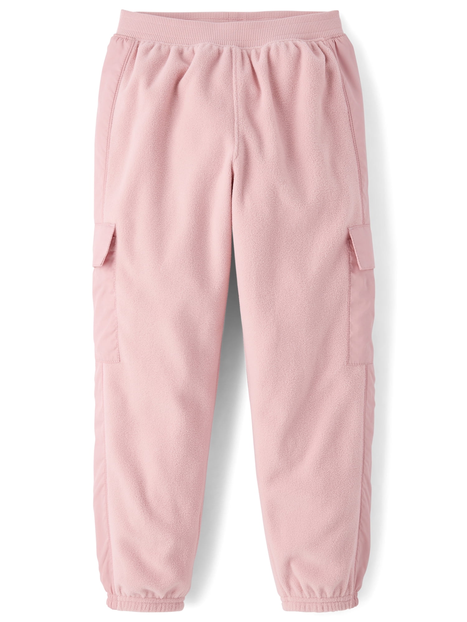 The Children's Place Girls Active Microfleece Cargo Jogger Pant, Sizes XS-XXL