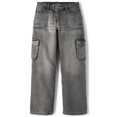 thumbnail image 1 of The Children's Place Girls Baggy Cargo Jeans, Sizes 4-16, 1 of 4