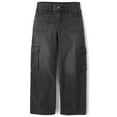 thumbnail image 1 of The Children's Place Girls Baggy Fit Cargo Jeans, Sizes 4-16, 1 of 3