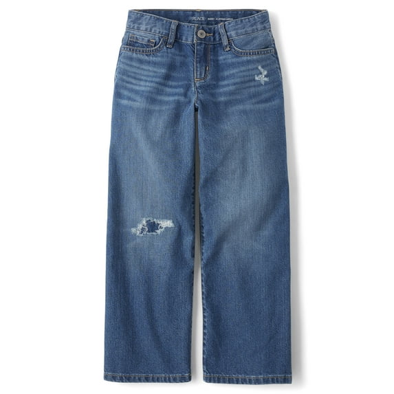 The Children's Place Girls Baggy Fit Destructed Jeans, Sizes 4-16