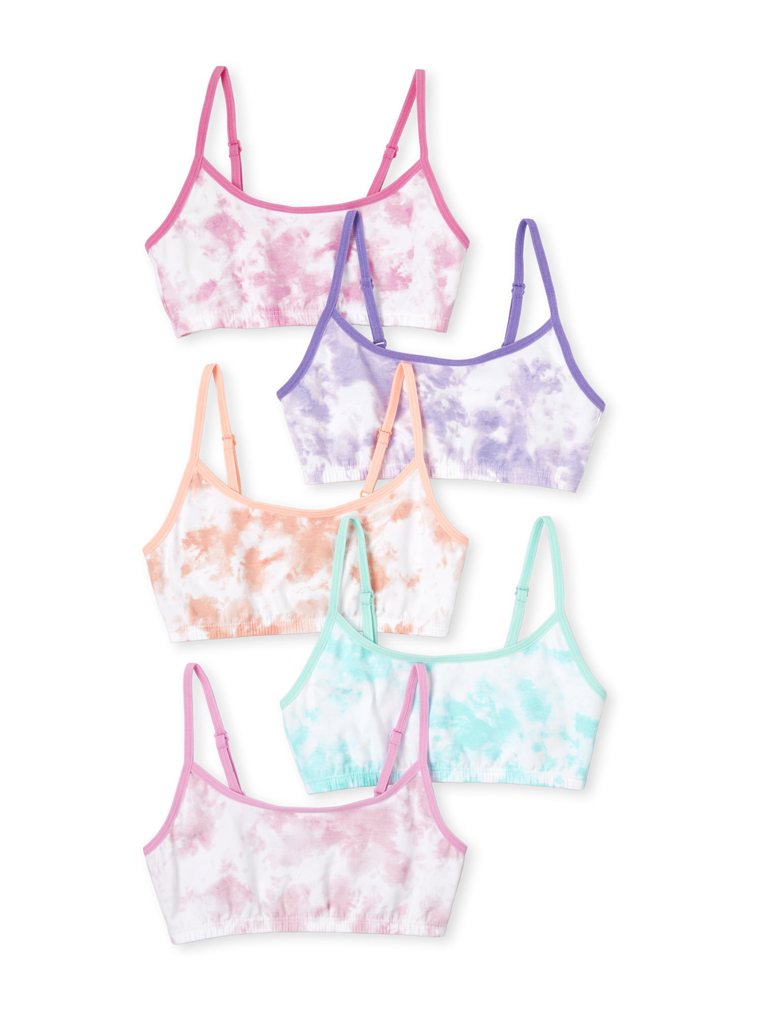 The Children's Place Girls Bras, 5-Pack, Sizes 4-16 