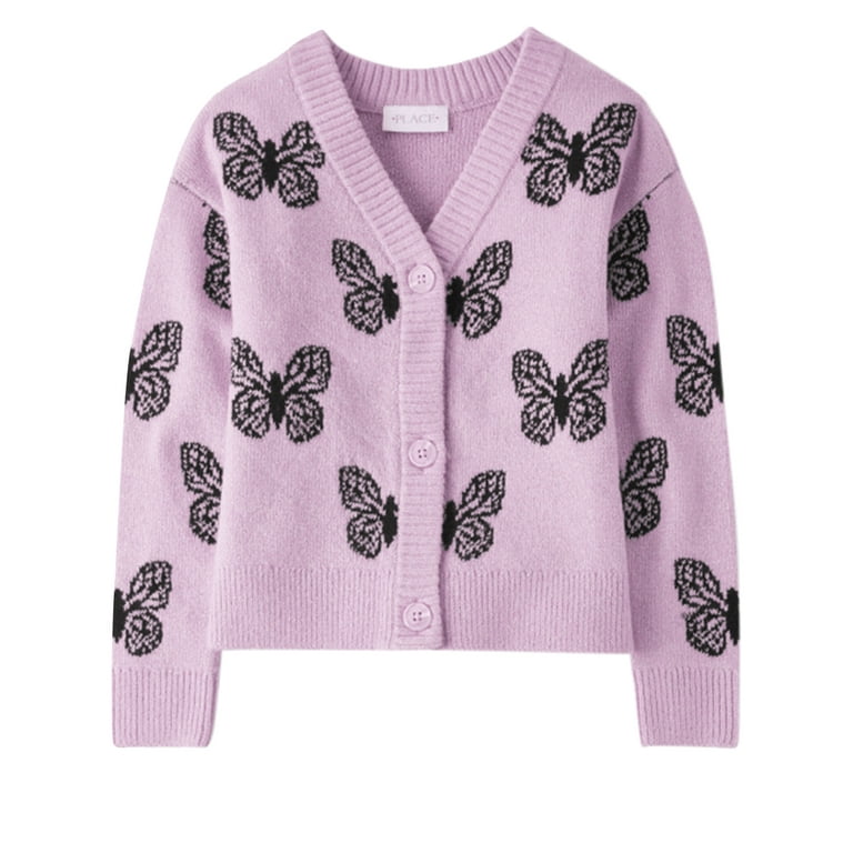 The Children s Place Girls Butterfly Cardigan Sizes XS XXL Walmart