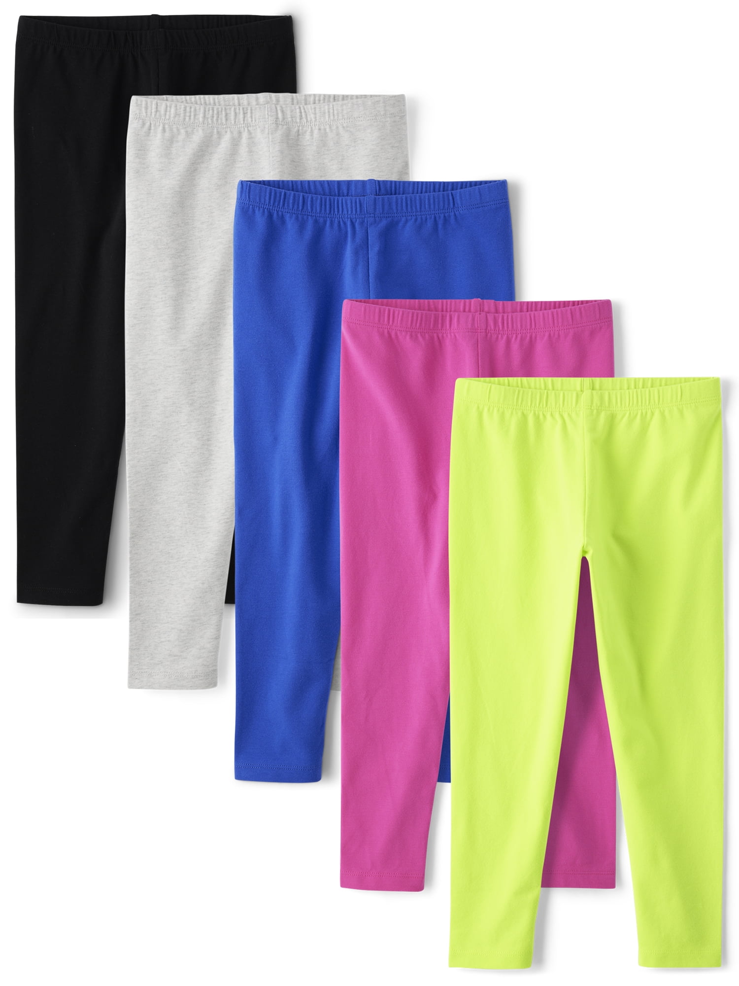 The Children s Place Girls Capri Length Leggings 5 Pack Sizes XS XXL Walmart