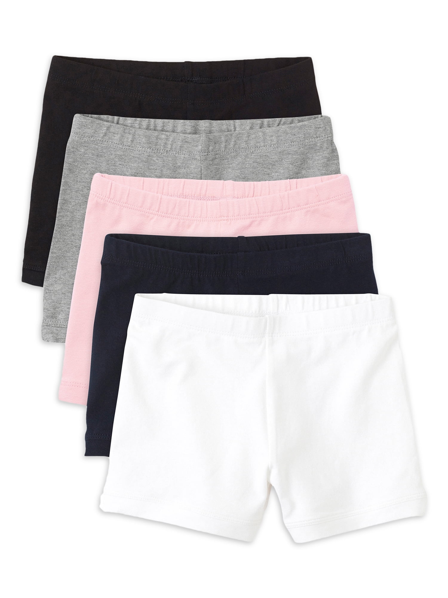 The Children's Place Girls Cartwheel Shorts, 5-Pack, Sizes XS-XXL