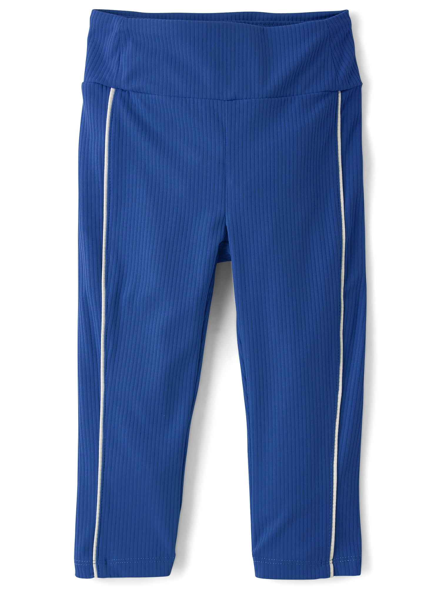 The Children's Place Girls Contrast Ribbed Capri Length Legging, Sizes XS-XXL