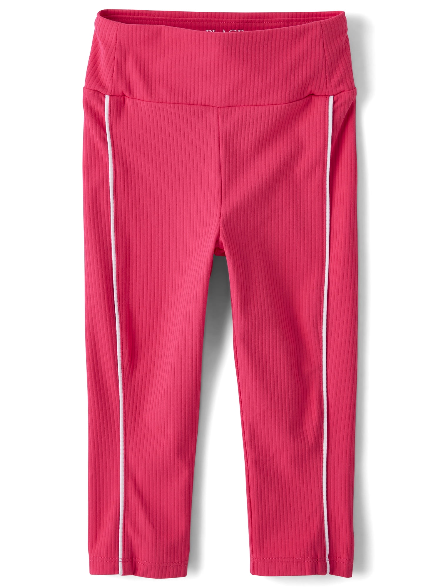 The Children's Place Girls Contrast Ribbed Capri Length Legging, Sizes XS-XXL