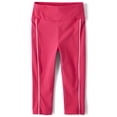 thumbnail image 1 of The Children's Place Girls Contrast Ribbed Capri Length Legging, Sizes XS-XXL, 1 of 3