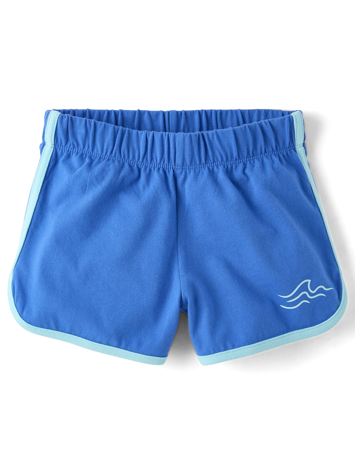 The Children's Place Girls Contrast Stripe Graphic Dolphin Short, Sizes XS-XXL