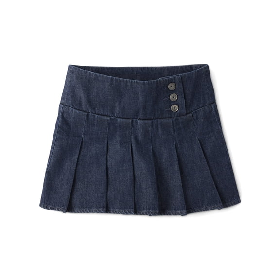 The Children's Place Girls Denim Pleated Skort, Sizes 4-16