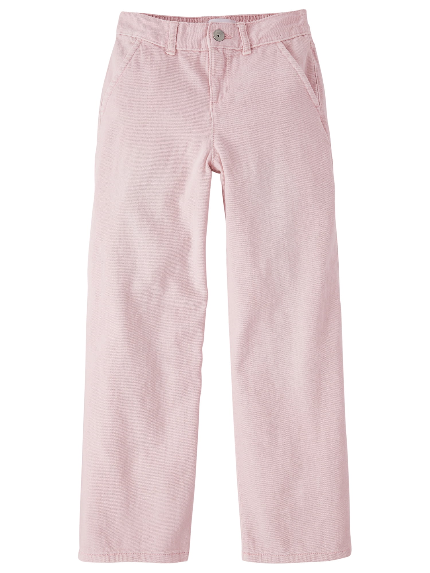 The Children's Place Girls Elastic Waist Garment Dyed Baggy Fit Utility Jeans, Sizes 4-16