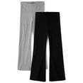 thumbnail image 1 of The Children's Place Girls Everyday Flare Legging, 2-Pack, Sizes XS-XXL, 1 of 3