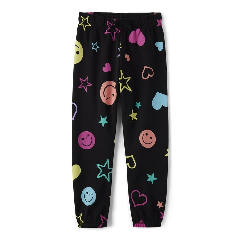PATTERNED JOGGING PANTS, CHILD GIRL PATTERNED JOGGING PANTS, CHILD GIRL