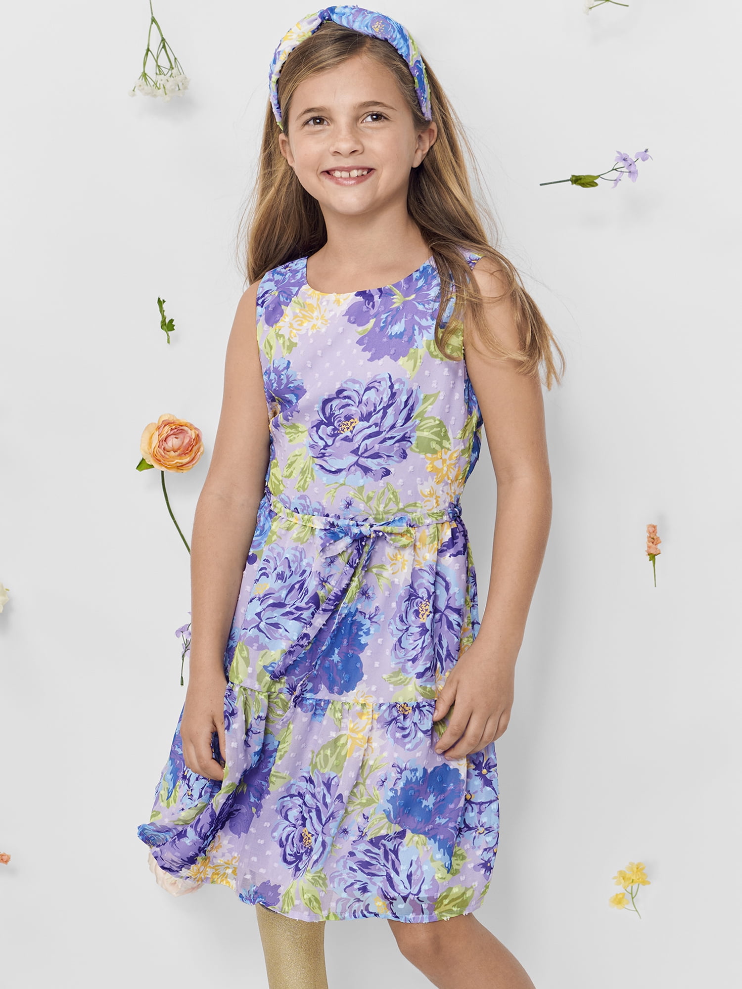 Children's place store floral dress