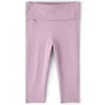 thumbnail image 1 of The Children's Place Girls Foldover Capri Leggings, Sizes XS-XXL, 1 of 4