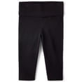 thumbnail image 1 of The Children's Place Girls Foldover Capri Leggings, Sizes XS-XXL, 1 of 4
