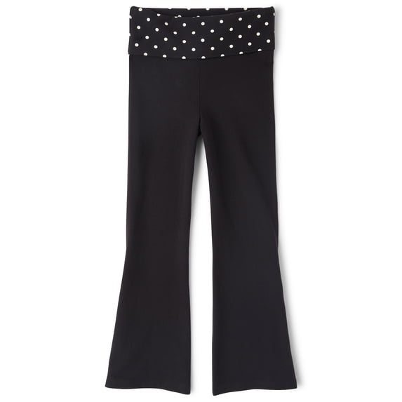 The Children's Place Girls Foldover Flare Leggings, Sizes XS-XXL