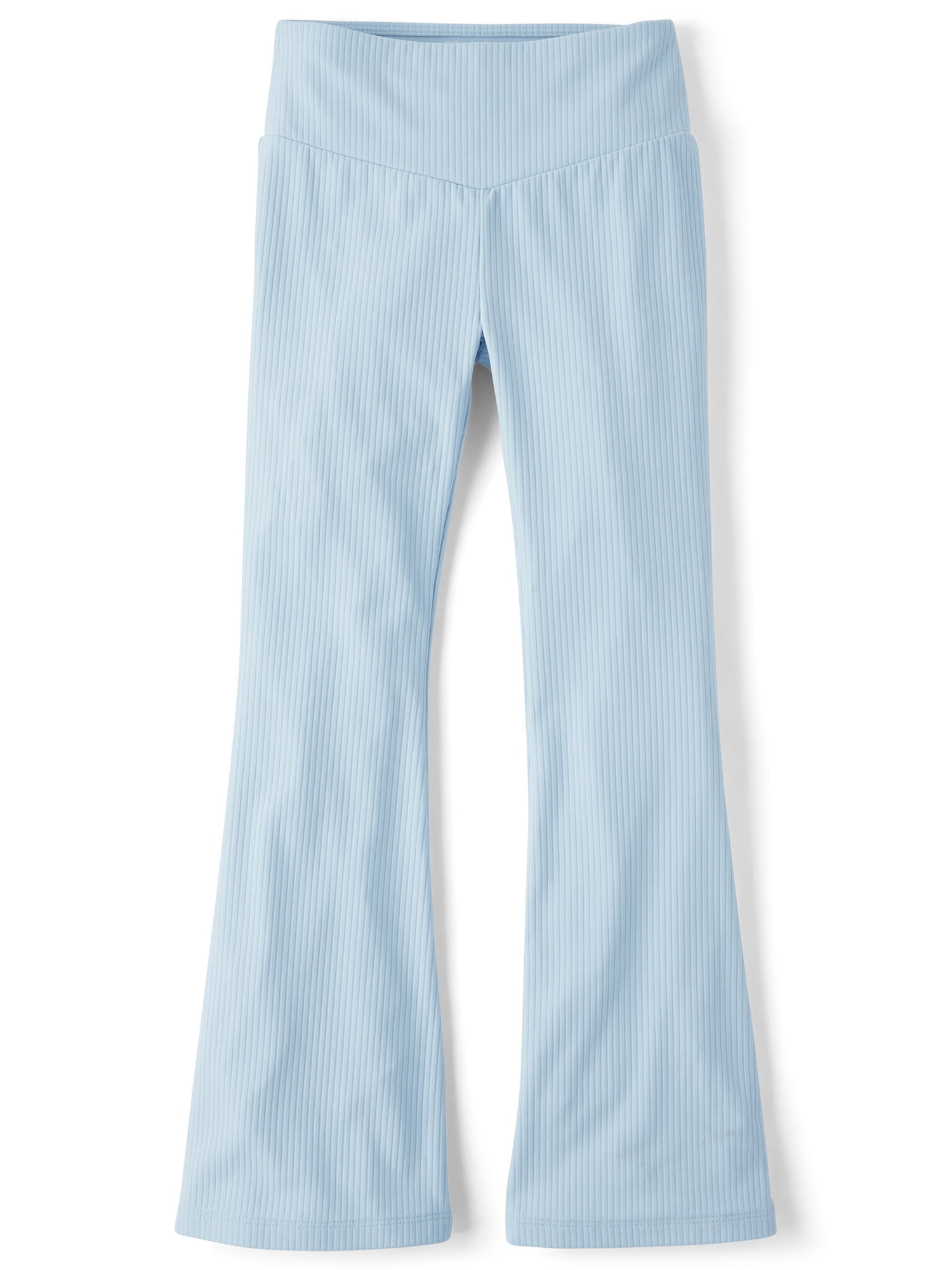 The Children's Place Girls High Rise Ribbed Knit Flare Legging, Sizes XS-XXL