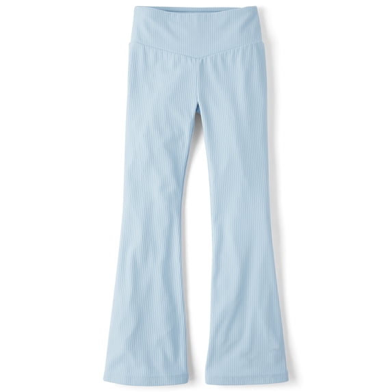 The Children's Place Girls High Rise Ribbed Knit Flare Legging, Sizes XS-XXL