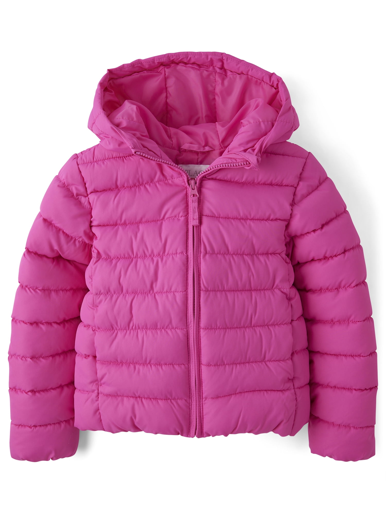 The Children's Place Girls Hooded Zip-Up Puffer Jacket, Sizes XS-XXL