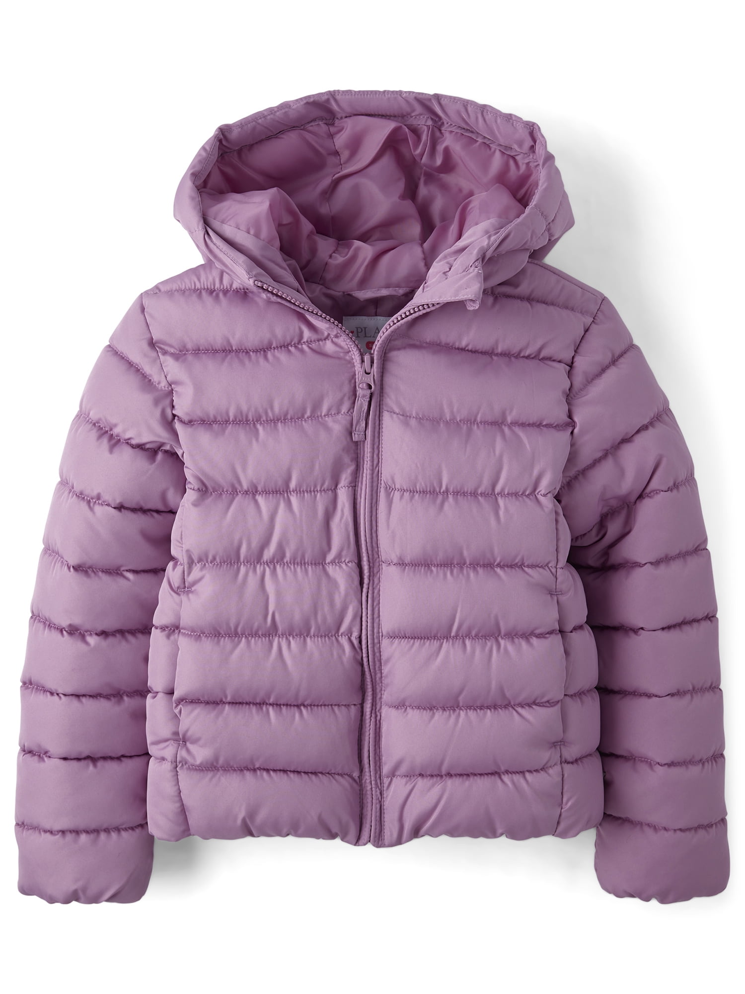 The Children's Place Girls Hooded Zip-Up Puffer Jacket, Sizes XS-XXL