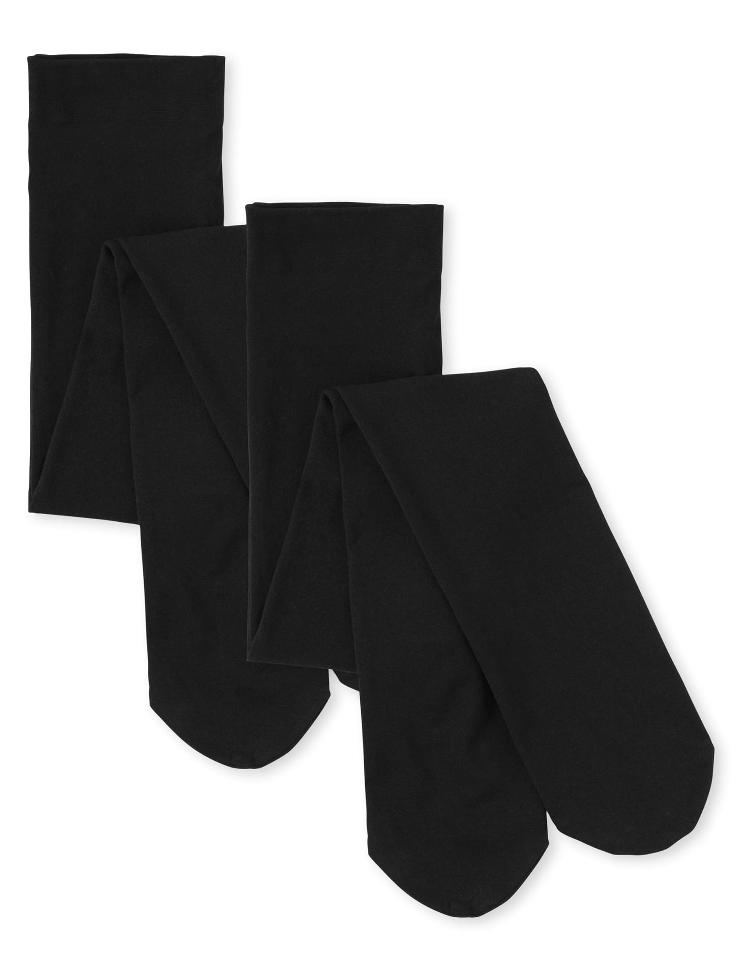 The Children's Place Girls Layering Microfiber Tights, 2-Pack, Sizes 4-16
