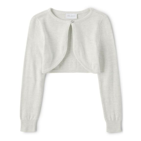 The Children's Place Girls Long Sleeve Cropped Knit Cardigan Shrug, Sizes XS-XXL