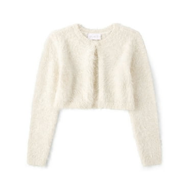 The Children's Place Girls Long Sleeve Eyelash Cardigan Cover Up, Sizes XS-XXL
