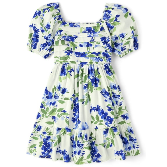 The Children's Place Mommy and Me Floral Ruffle Dress, Sizes XS-XXL