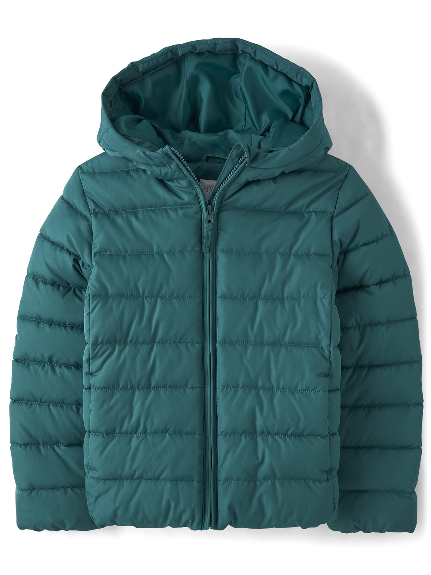 The Children's Place Girls Long Sleeve Hooded Puffer Jacket, Sizes XS-XXL