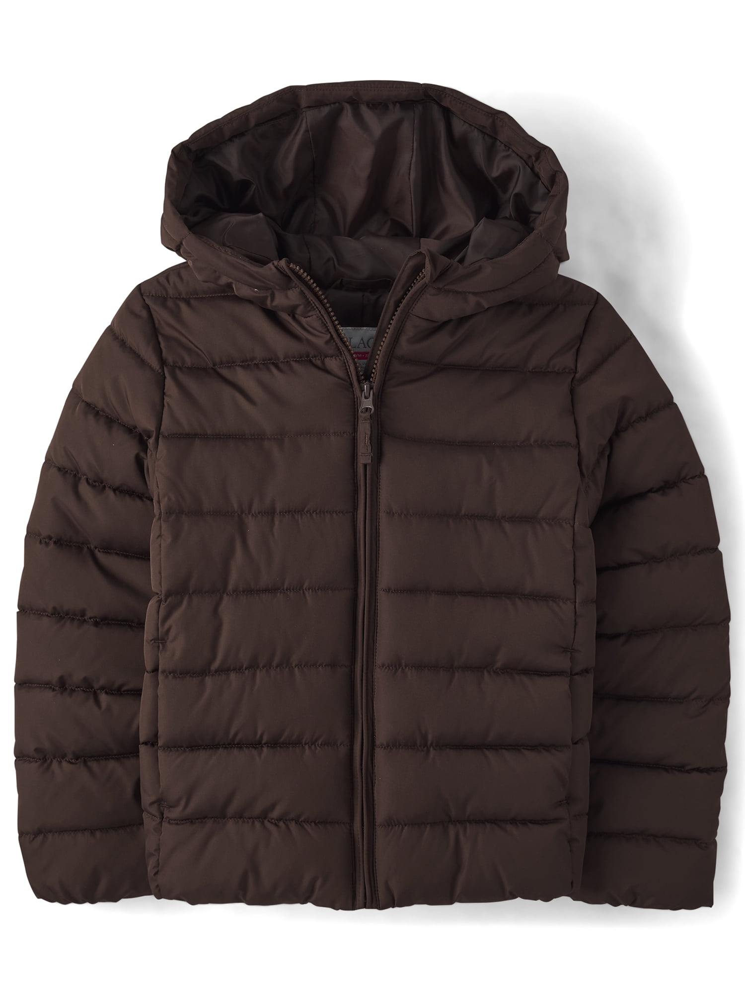 The Children's Place Girls Long Sleeve Hooded Puffer Jacket, Sizes XS-XXL