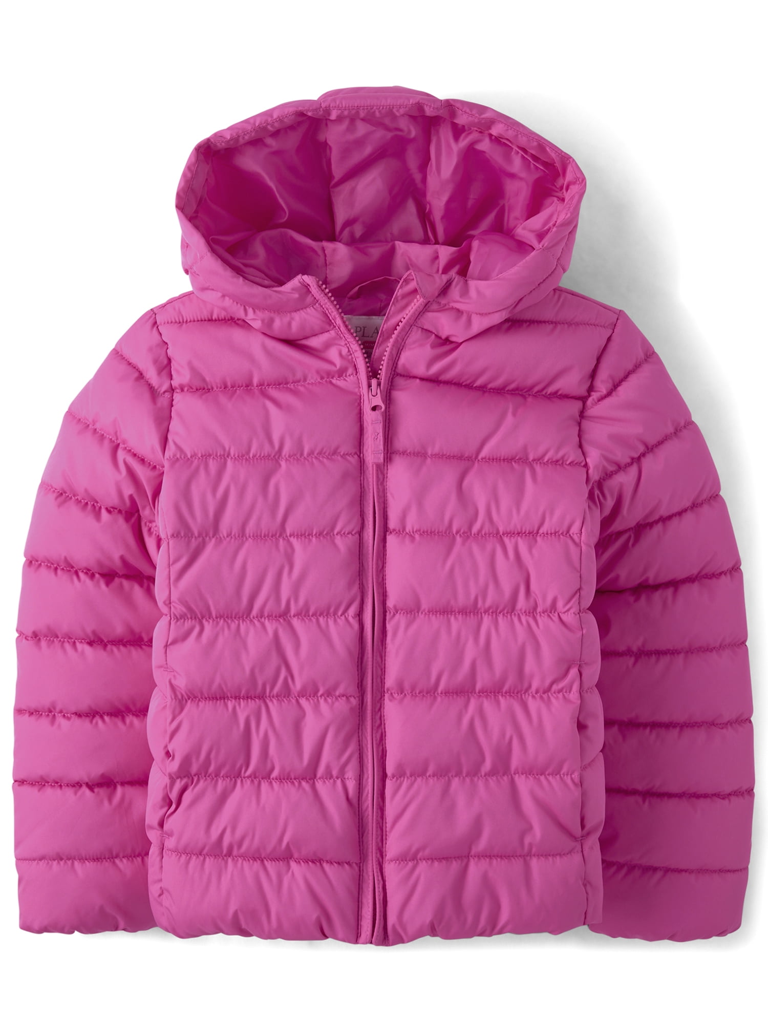 The Children's Place Girls Long Sleeve Hooded Puffer Jacket, Sizes XS-XXL